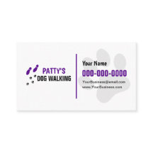 Hund Walking Dubbla Sided