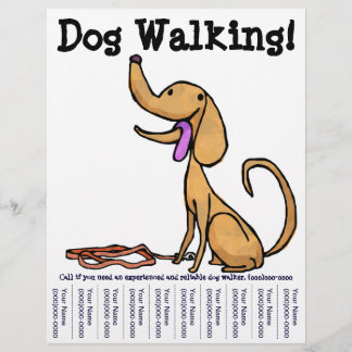 Hund Walking! Flyer