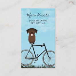 Hund Walking, Pet Sitta, Cat Care, Boarding Visitkort