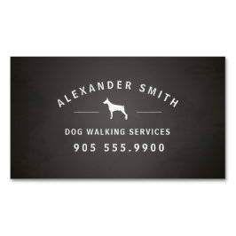 Hund Walking Services Magnetiska Visitkort