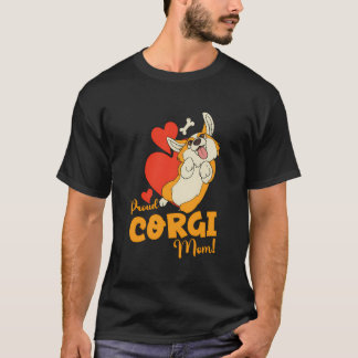 Hund Welsh Corgi Pet Hund älskare Puppy Welsh Hund T Shirt