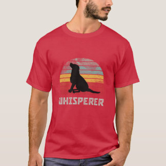 Hund Whisperer-vännflicka T Shirt