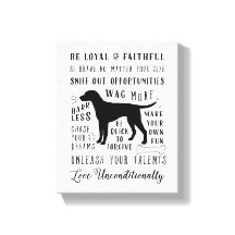 Hund Wisdom inspirational Pet House Regler