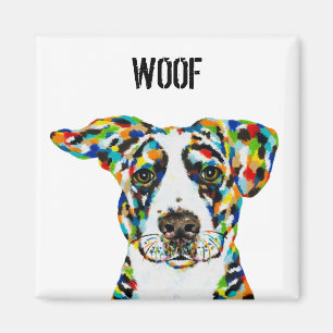 Hund Woof Magnet