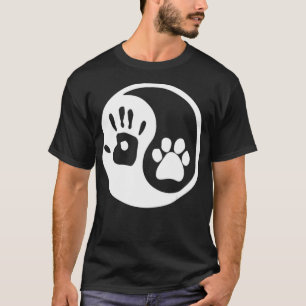 Hund Yin Yang T Shirt