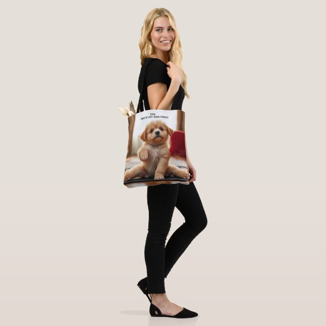 Hund Yoga Tygkasse (På modell)