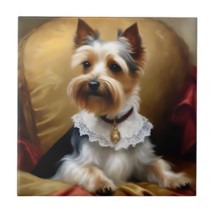 Hund Yorkshire Terrier Beauty Kakelplatta