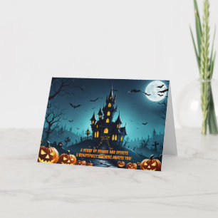 Hundad inbjudan till Halloween-huset - Full Moon!