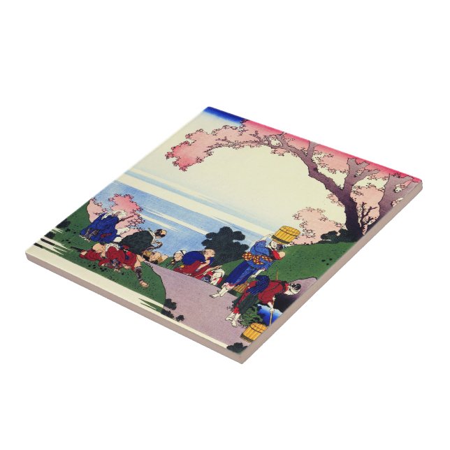 Hundade poems förklarad av Nurse Hokusai Kakelplatta (Sidan)