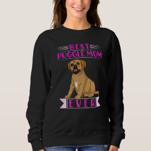 Hundägare Bästa Puggle Mamma Hund Mors Dag Husdjur T Shirt