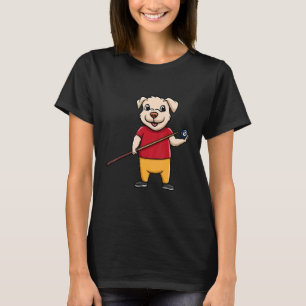 Hundägare Billiard Boll Snooker Bassäng Player Tas T Shirt