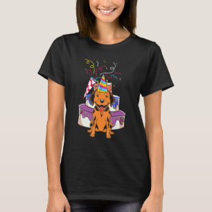 Hundägare Födelsedagsfest Pet Owner Animal Hund Pu T Shirt