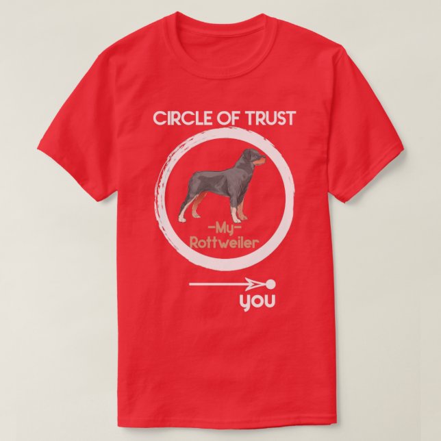 Hundägare Gift Pet Animals Rottweiler T Shirt (Design framsida)
