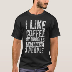 Hundägare gillar jag kaffe i mina dörrar och kansk t shirt