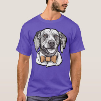 Hundägare Hund Walk FourLegged Friend-gåva T Shirt