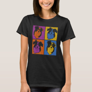 Hundägare Pet Animal Hund Pop Australian shepherd T Shirt