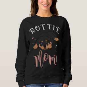 Hundägare Women Rottie Mamma Pet Hund Animal Lover T Shirt