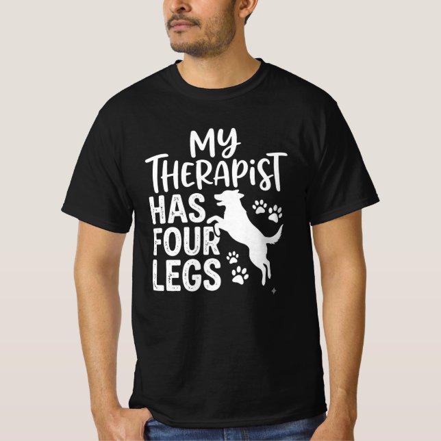 Hundälskar-T-shirt T Shirt (Framsida)
