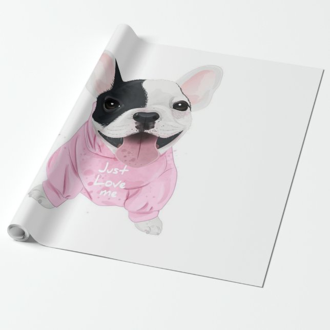 Hundälskare | Bara Kärlek Me, Kärlek Hund Presentpapper (Utrullad)