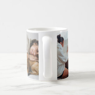 Hundälskare Djur Foto Collage Kaffemugg