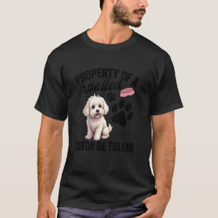 Hundälskare Enthusiast Bortskämd Hundägare Coton D T Shirt