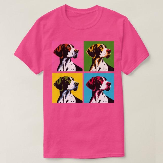 Hundälskare för pekarbilder t shirt (Design framsida)