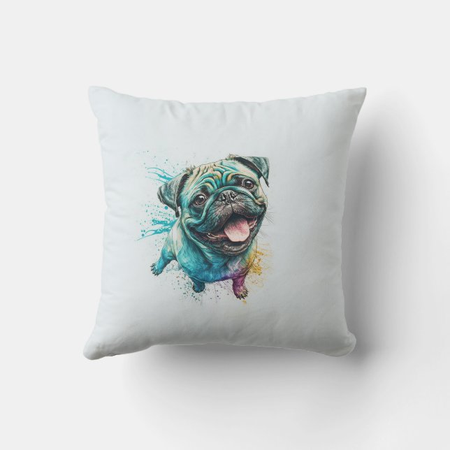 Hundälskare FRU till brud nygift hustru Kudde (Baksida)