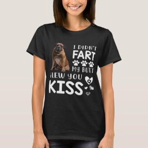 Hundälskare Gift för Funny Boerboel Mamma Pappa T Shirt
