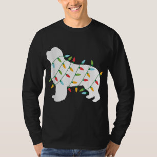 Hundälskare i Ljus Newfoundland T Shirt