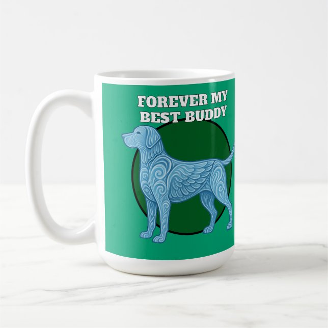 hundälskare kaffemugg (Vänster)