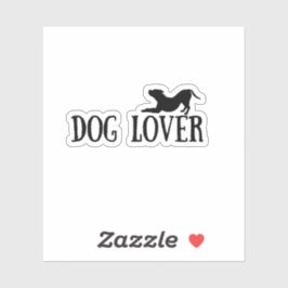 Hundälskare Klistermärken