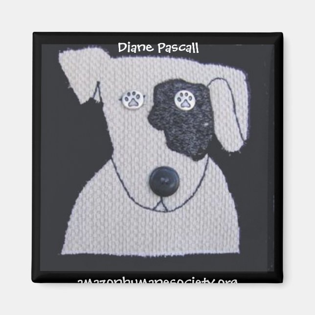 Hundälskare Magnet (Framsidan)