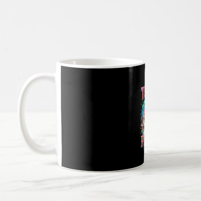 Hundälskare Min stam har tass Kaffemugg (Vänster)
