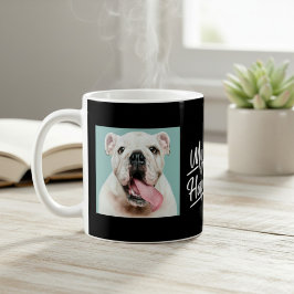 Hundälskare Personlig Foto Kaffemugg