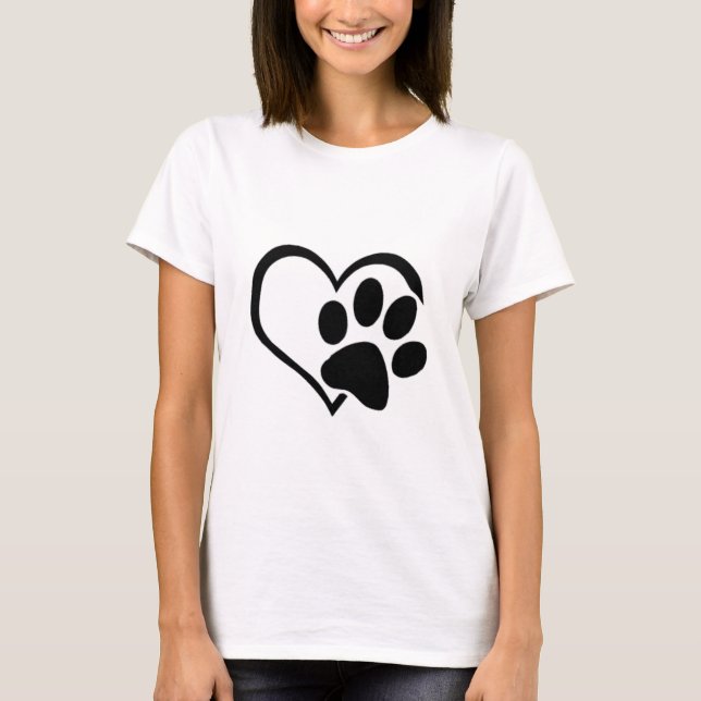 Hundälskare T Shirt (Framsida)