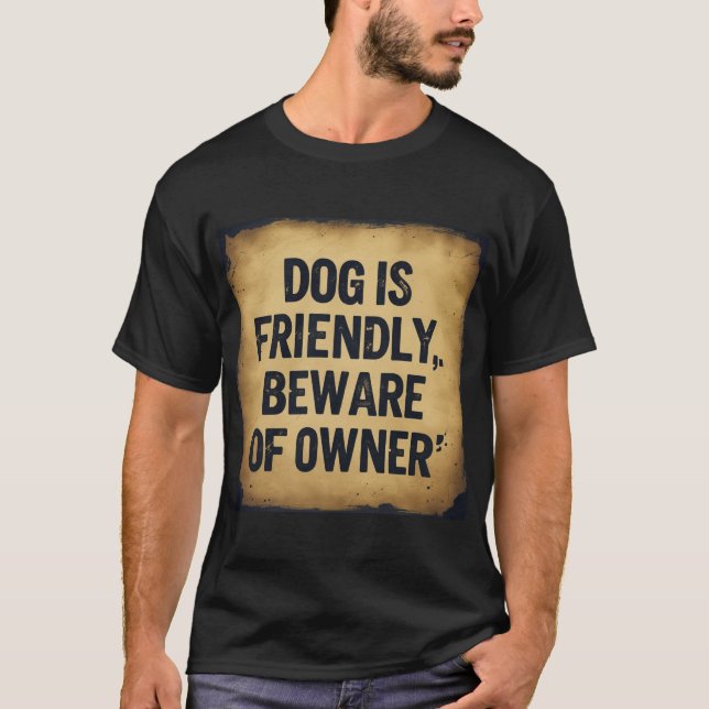 Hundälskare  t shirt (Framsida)