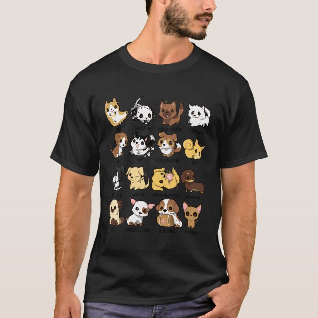 Hundälskare T Shirt (Framsida)