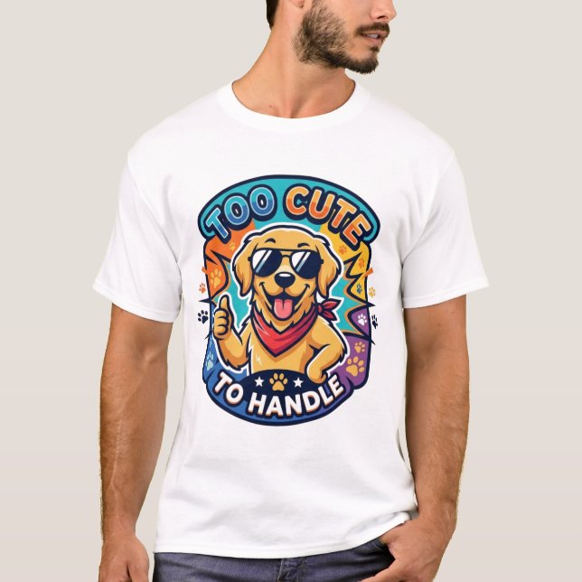 HUNDÄLSKARE T-SHIRT (Framsida)