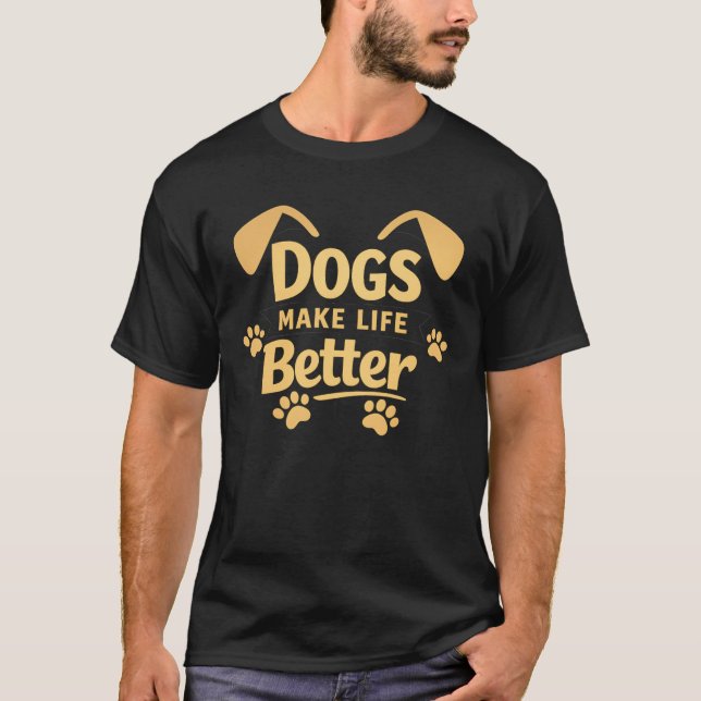 HUNDÄLskare T Shirt (Framsida)