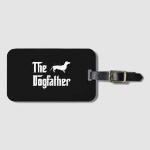 Hundälskarna Dogfather Manar Dachshund Bagagebricka