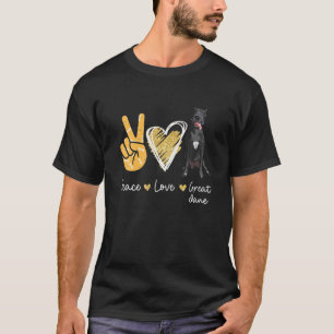 HUNDÄLSKARNA KÄRLEK i GREAT DANE T Shirt