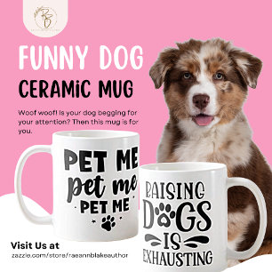 Hundälskarna "Pet Me" Ceramic Mugg