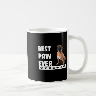 Hundälskarna tass Aldrig Boxer Bulldog Pappa Fars  Kaffemugg