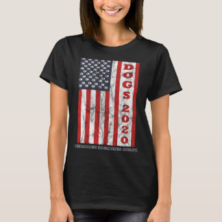 Hundar 2020 eftersom människor suger upp amerikans t shirt