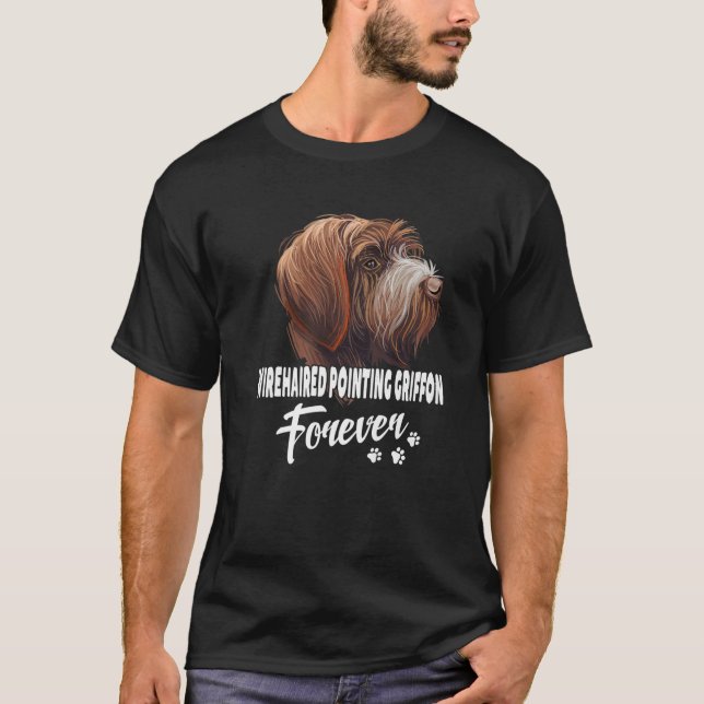 Hundar 365 Avancerat pekdon för spjutspetstur T Shirt (Framsida)