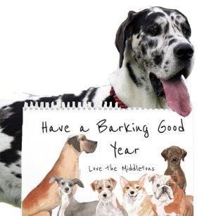 Hundar Älskare Pet Roligt Citat Kalender