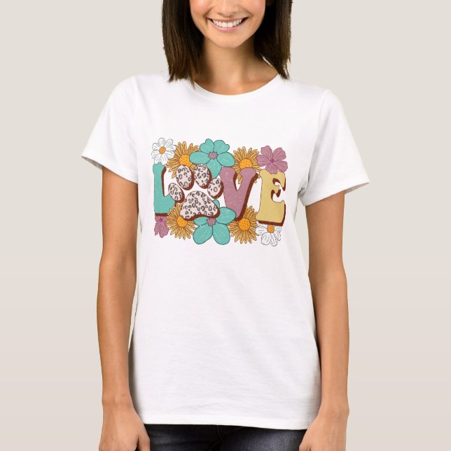 hundar älskare T-Shirt (Framsida)