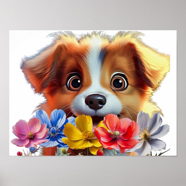 Hundar är Cute Doggo. Poster (Framsidan)