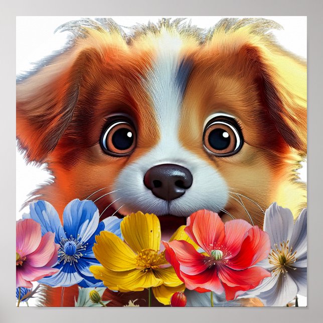 Hundar är Cute Doggo. Poster (Framsidan)