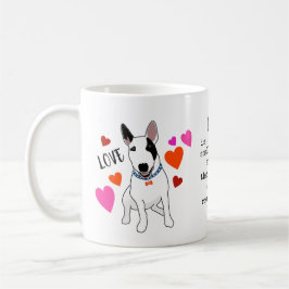 Hundar är kärlek kaffemugg